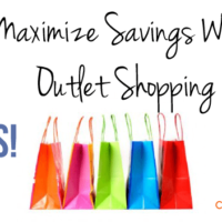 Tips To Maximize Savings When Outlet Shopping