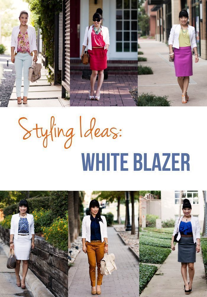 Styling Inspiration: White Blazer