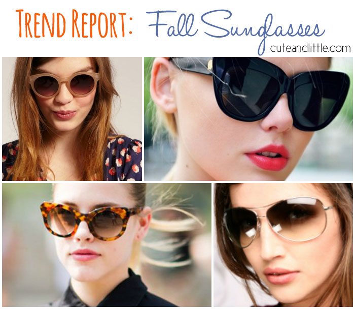 Fall 2013 Trend Report: Sunglasses