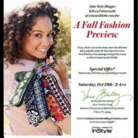 Vera Bradley Fall Fashion Event!