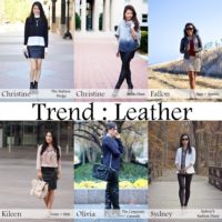 Fall Trend : Leather