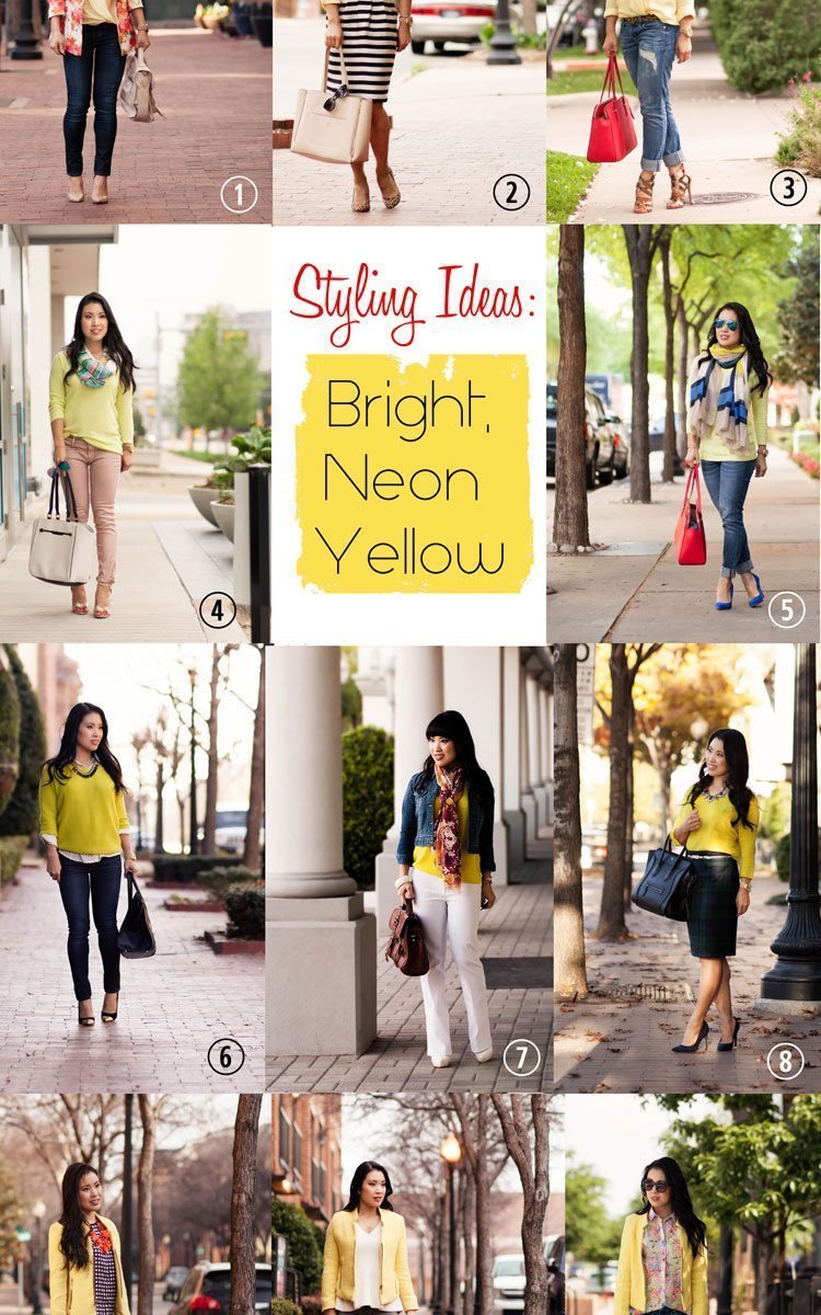 Styling Ideas:  Bright Neon Yellow