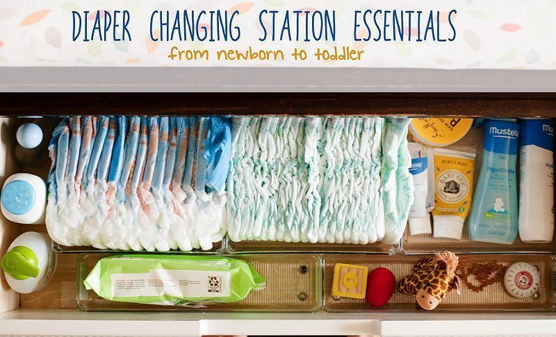 Diaper Changing Station Essentials :: From Newborn to Toddler