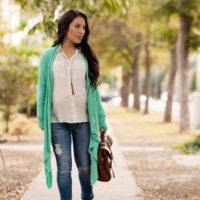Mint Wrapped Cardigan