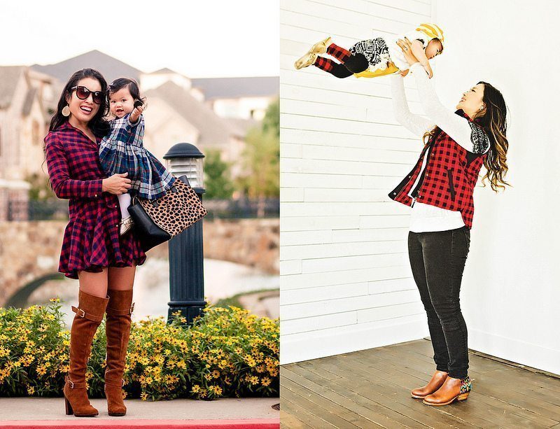 Plaid + Suede // Mommy + Me On Trend Tuesdays LinkUp
