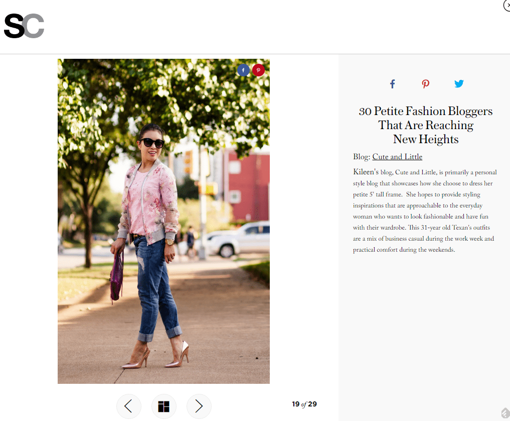 Collaborate With Dallas Fashion Blogger Kileen of cute & little |stylecaster feature