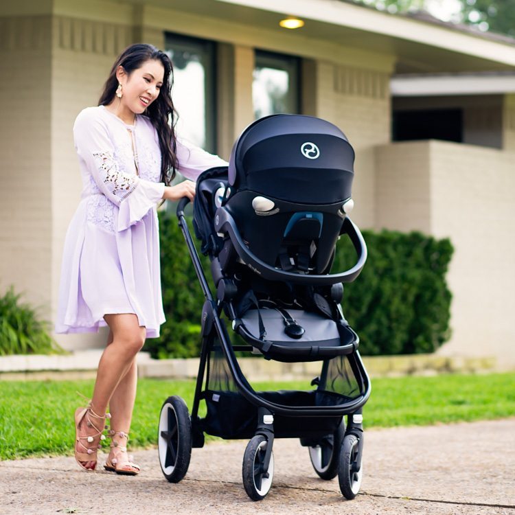 cybex balios m stroller travel system aton q carseat review 