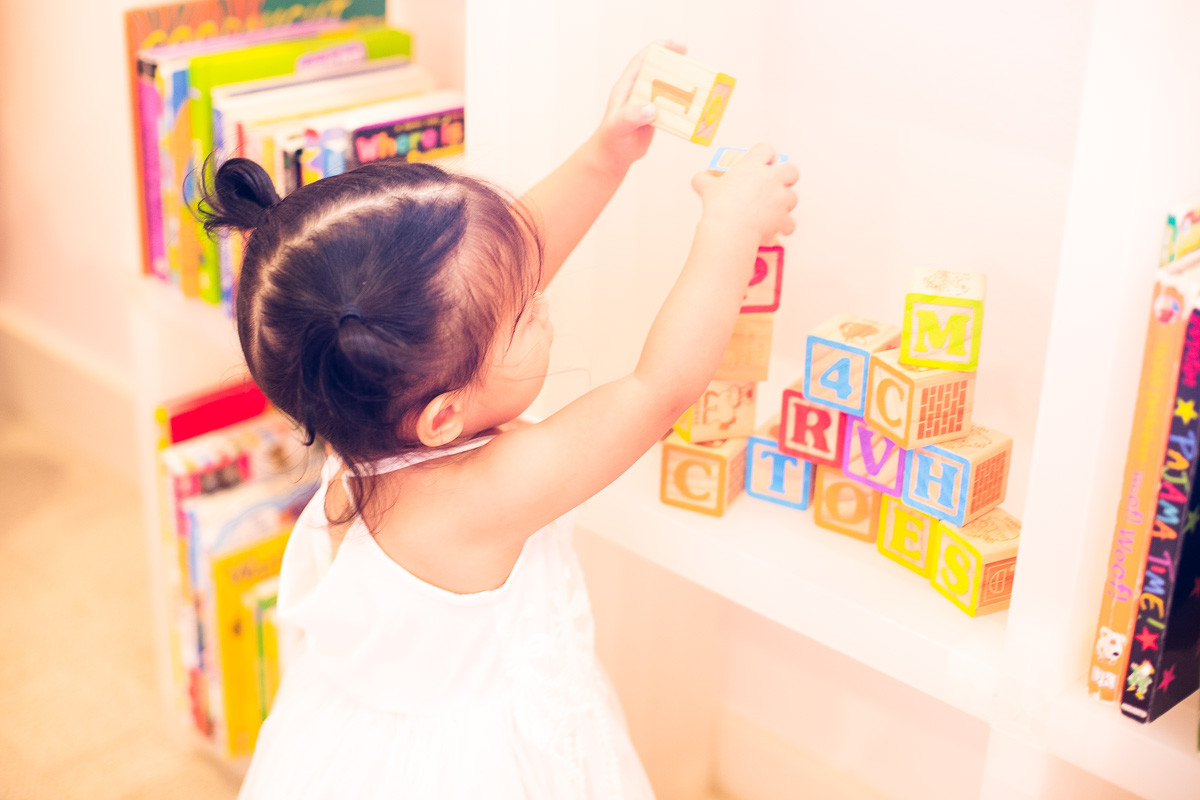 toddler girl nursery, personlized name block, stacking blocks