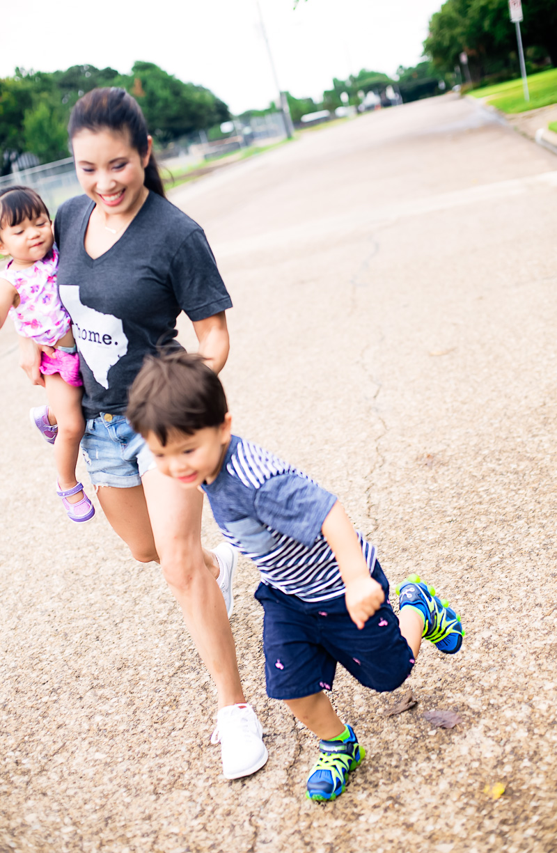 cute & little blog | family | running in stride rite leepz