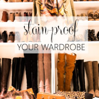 Fall Prep: Stain Proof Your Wardrobe