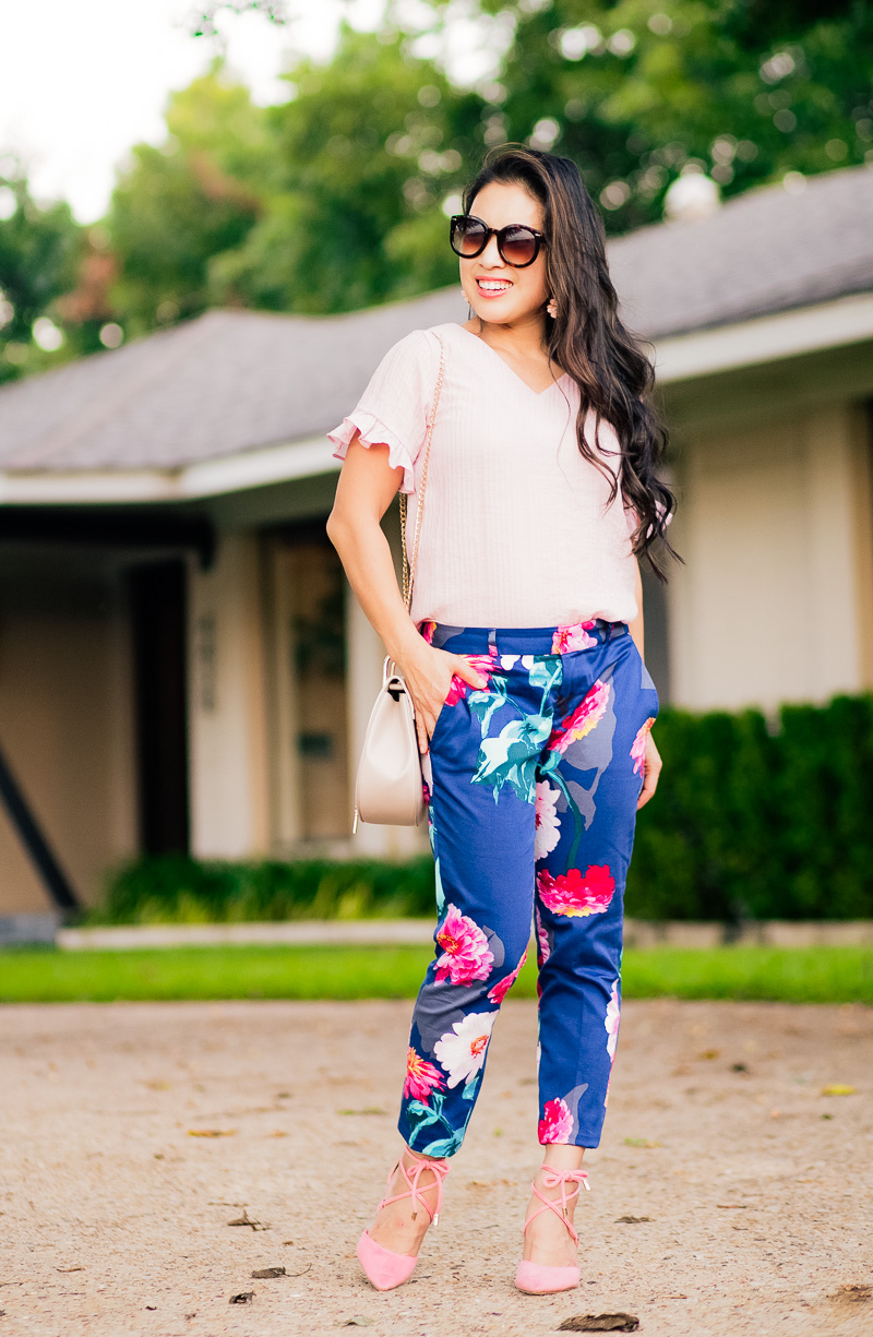 Fall Transition with Dark-Hued Florals | cute & little | Dallas Petite ...