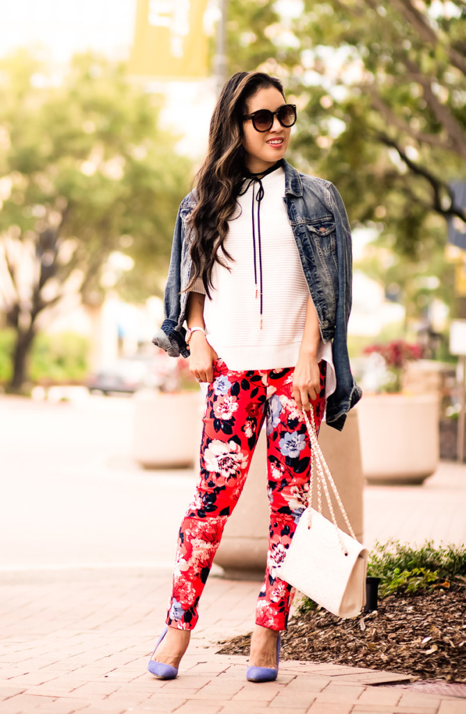 Prints + Layers | cute & little | Dallas Petite Fashion Blogger