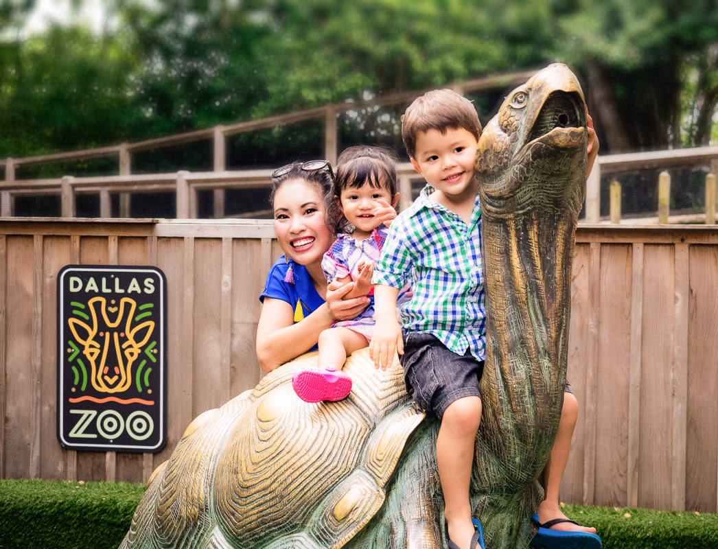 cute & little | family dallas zoo | mom blogger