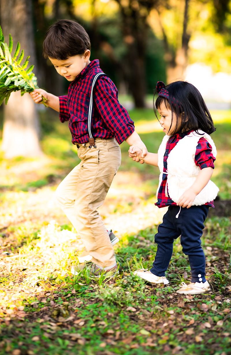 cute & little blog | holiday outfits siblings plaid oshkosh #bgoshbelieve - Family Holiday Outfits for the Festive Season by Dallas fashion blogger cute & little