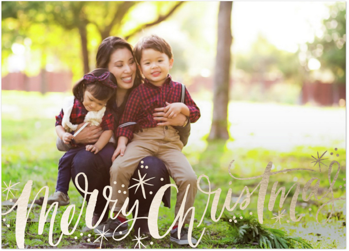 Our Holiday Cards Photo by popular Dallas blogger cute & little