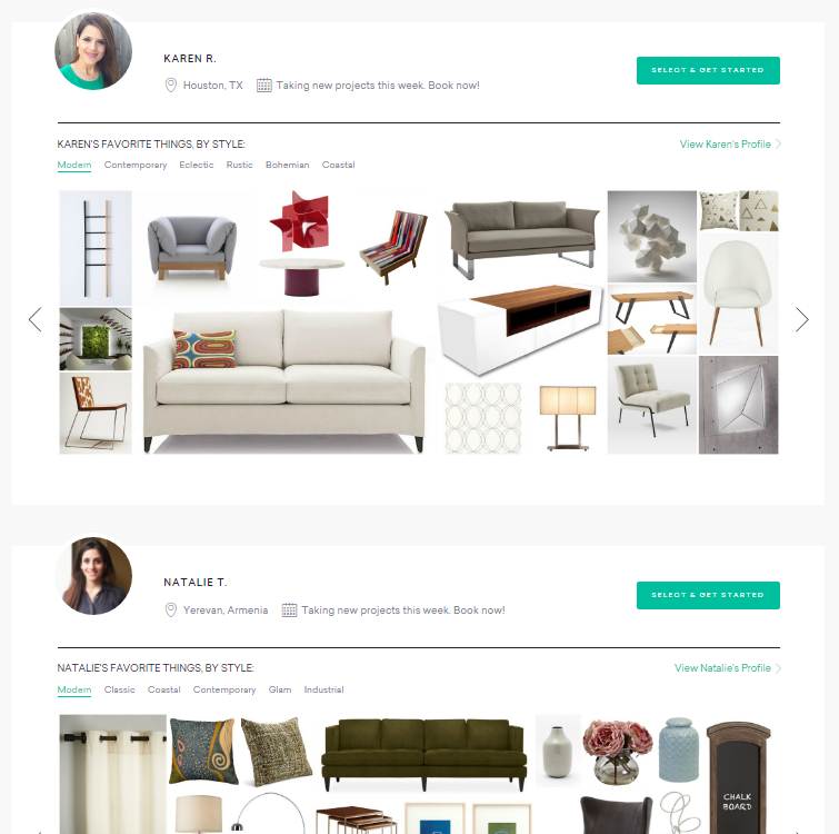 cute & little blog | havenly interior design review | living room interior design | designer matching 