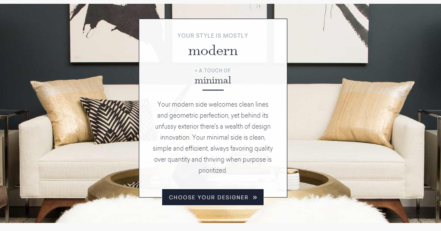 cute & little blog | havenly interior design review | style quiz