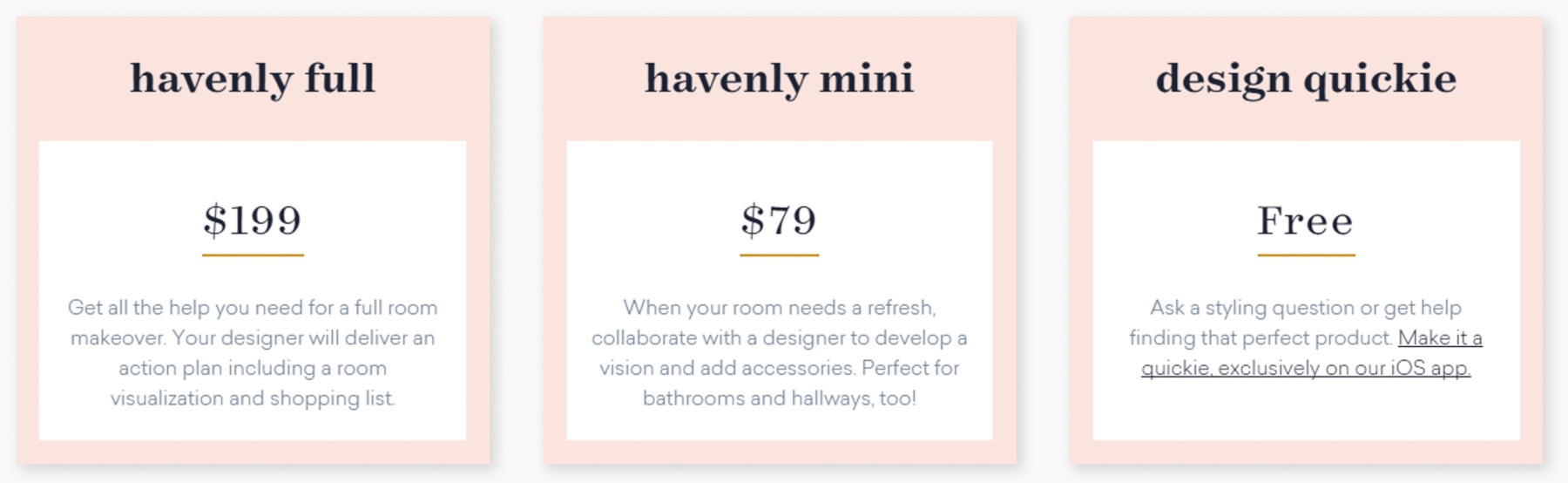 cute & little blog | havenly interior design services review