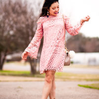 Charming Pink Lace Dress & 5 Valentine’s Day Activities for Kids