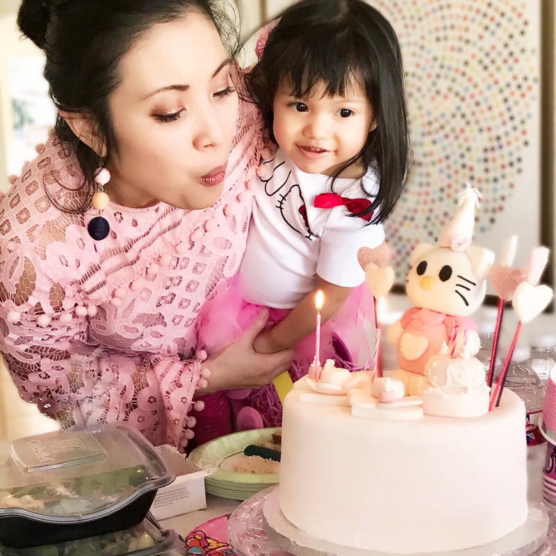 cute & little blog | hello kitty birthday party cake tutu outfit