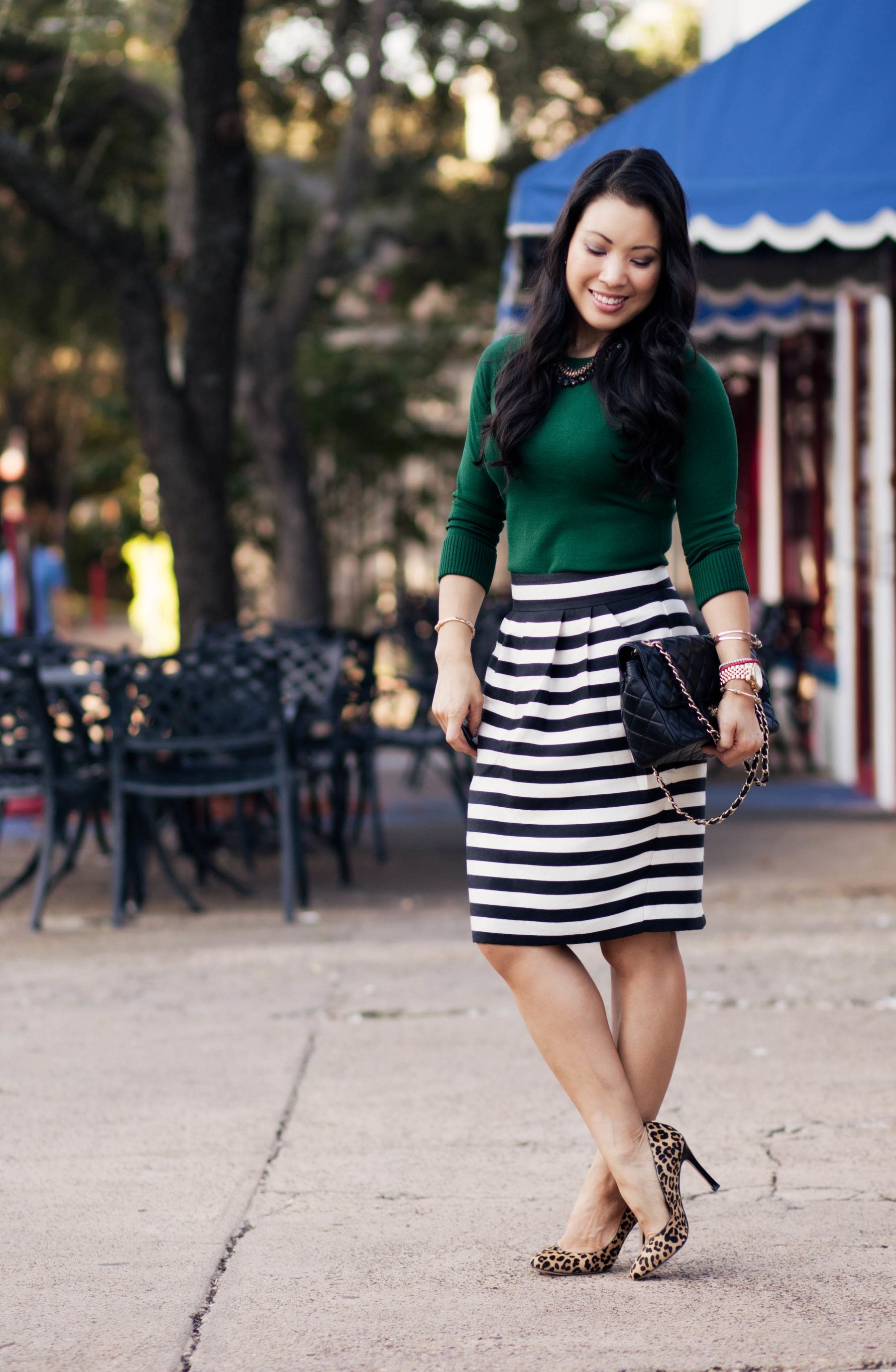 4 St Patrick Day Outfits You Can Wear to Work by fashion blogger Kileen from cute and little