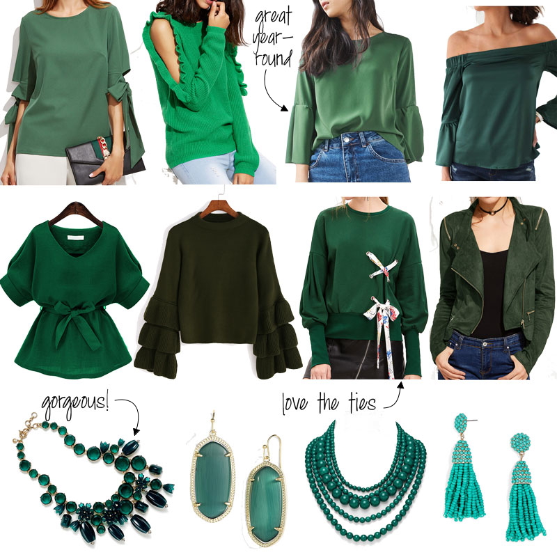 4 St Patrick Day Outfits You Can Wear to Work by fashion blogger Kileen from cute and little