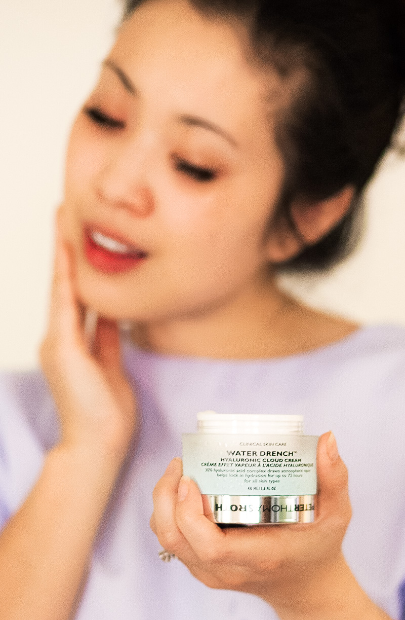 Quenching Dehydrated Skin with Peter Thomas Roth Hyaluronic Acid Cream by fashion blogger Kileen of cute & little