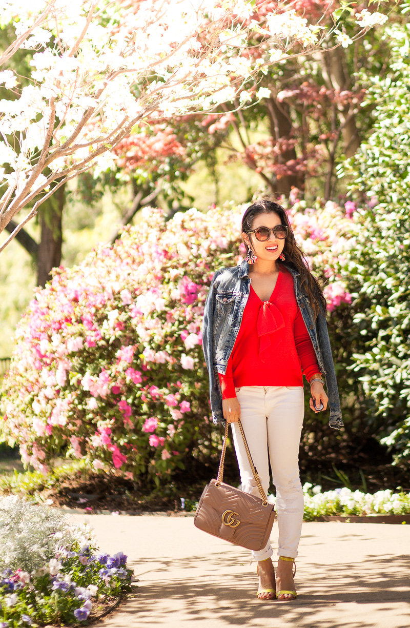 Bows + Bold Colors // J Crew Sale by petite fashion blogger Kileen of cute and little