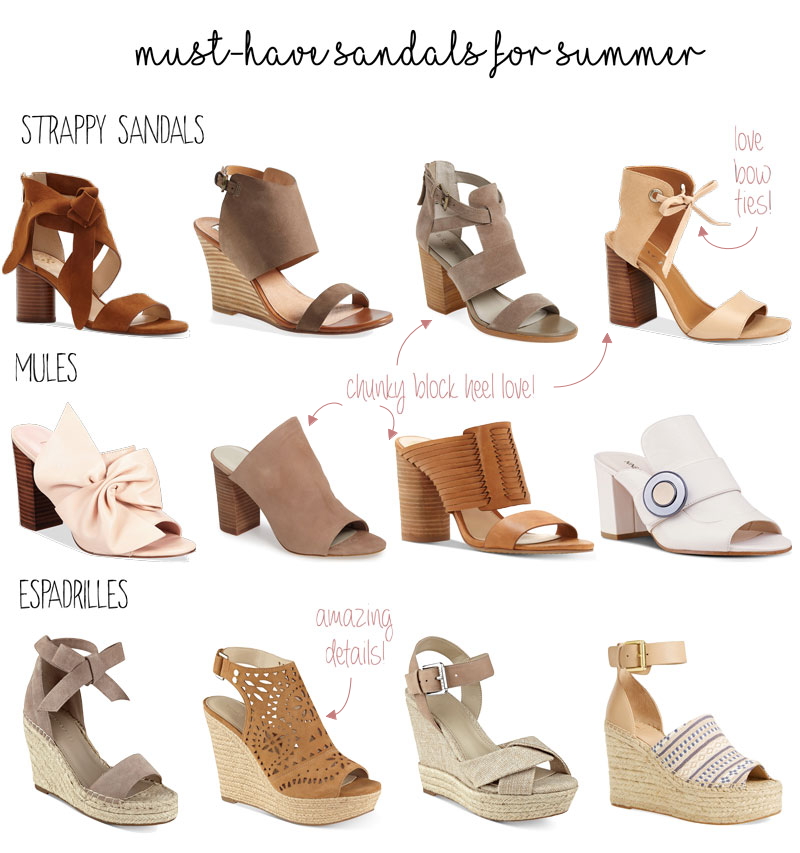 Best Sandals | Spring/Summer Fashion 