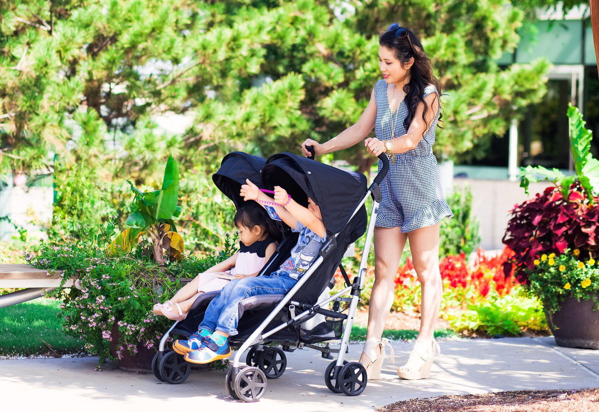 An Afternoon Out With the Little Ones With Our Evenflo Stroller by popular Dallas blogger Kileen of cute & little