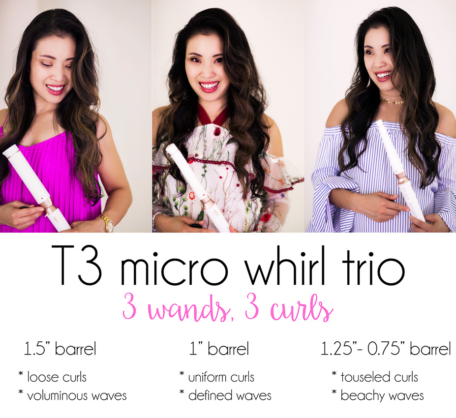 cute & little | dallas fashion beauty blog | t3 micro whirl trio review