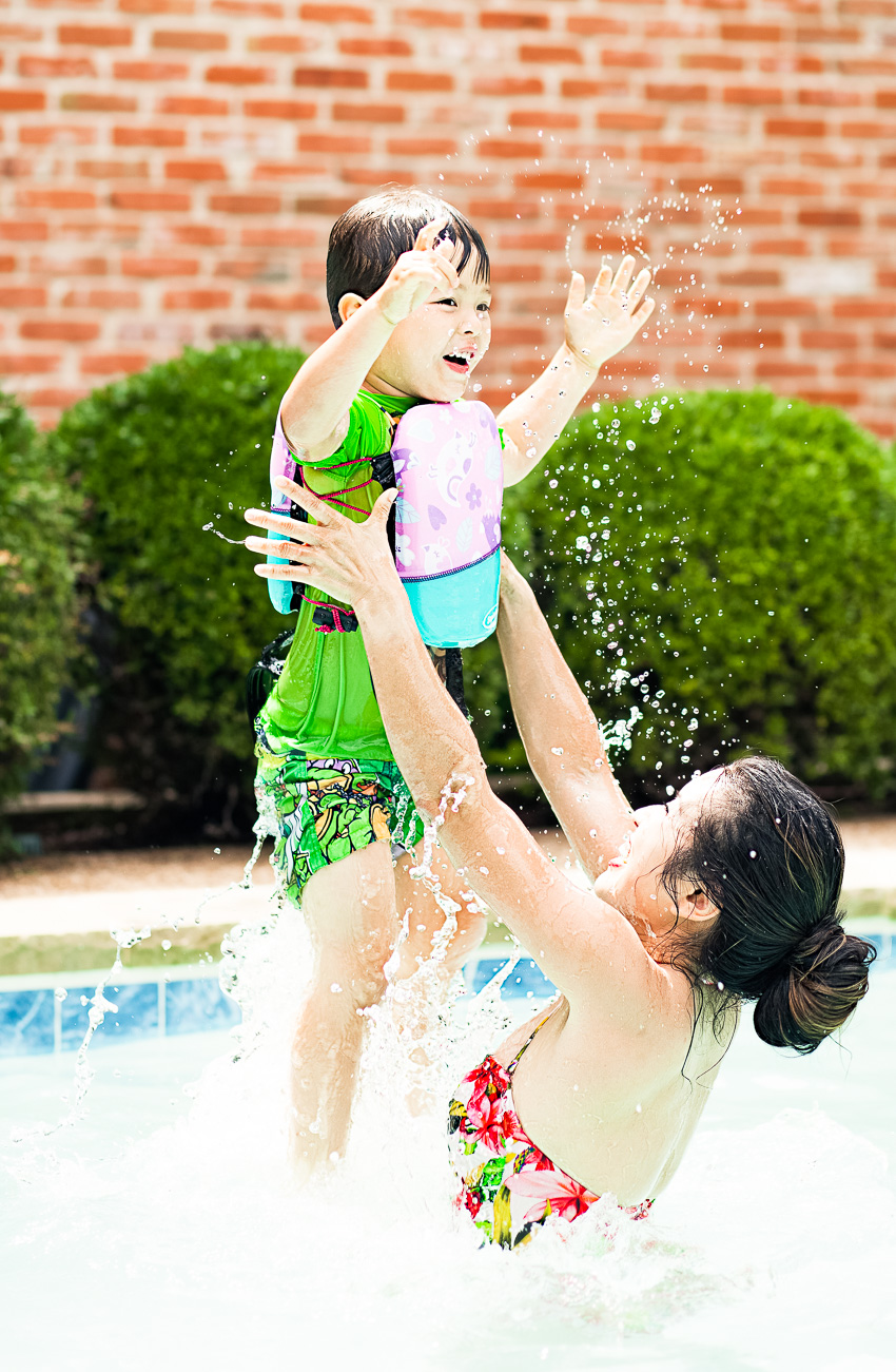 5 Tips For Helping Your Little Ones Build Confidence in the Water by Dallas blogger Kileen of cute and little