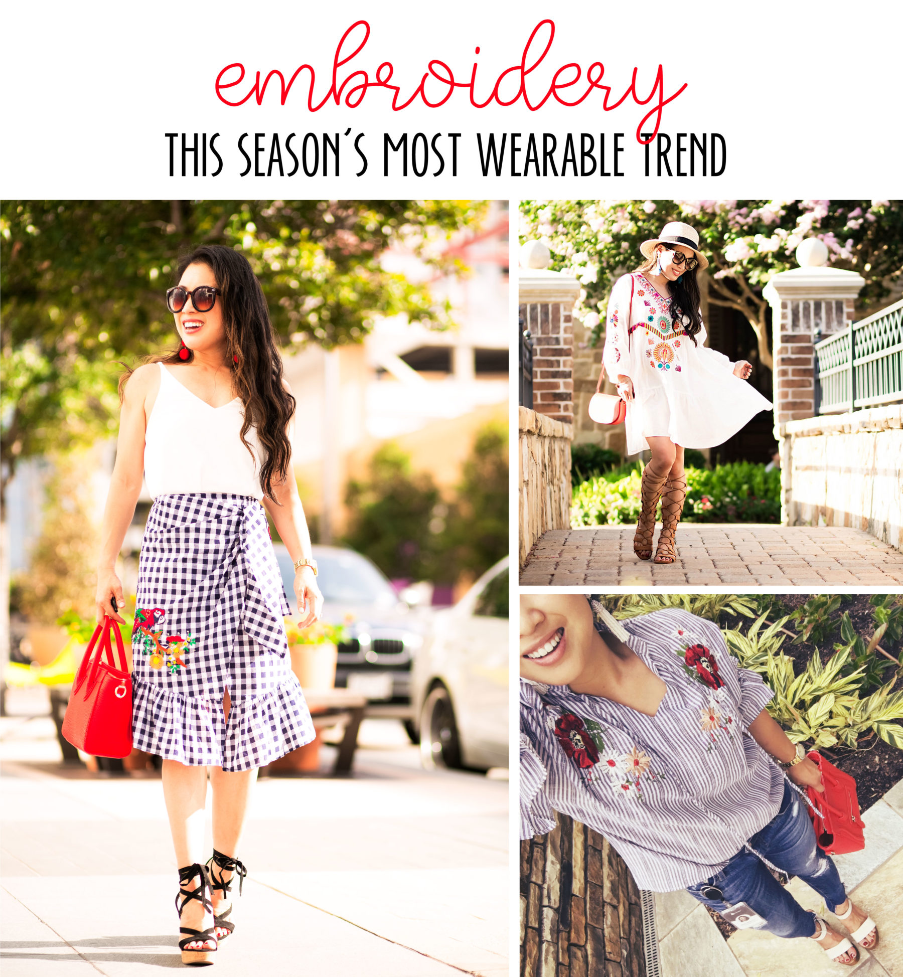 Embroidery Trend: The Most Darling (And Wearable!) Trend by petite fashion Dallas blogger cute and little