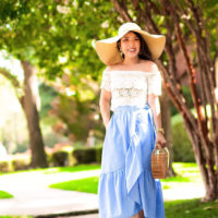 Ruffle Wrap Skirts For Casual Chic Summer Days