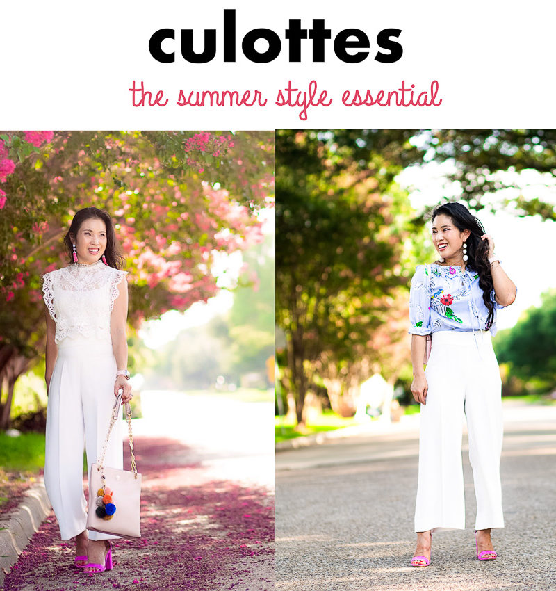 White Culottes Are My Latest Summer Essential