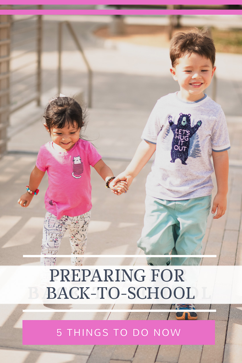 5 Tips For Preparing For Back To School by Dallas blogger cute and little | oshkosh #styleup4school