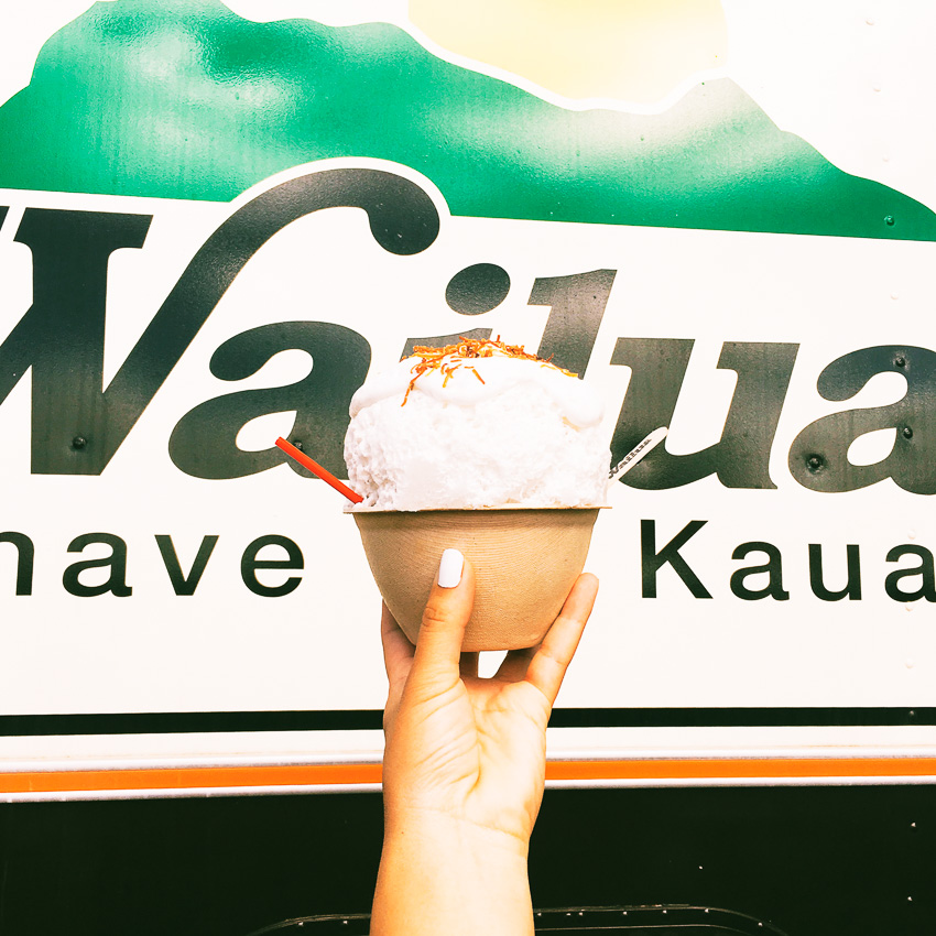 Best of Kauai Shave Ice: A Complete Guide by Dallas blogger cute and little