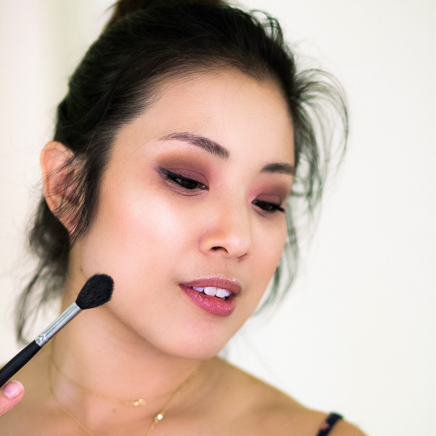 cute & little | japonesque velvet touch face palette tutorial | matte smokey fall glam makeup