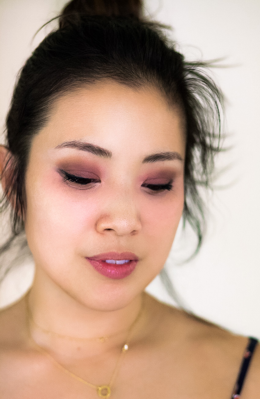 cute & little | japonesque velvet touch eyeshadow palette tutorial | matte smokey fall glam makeup