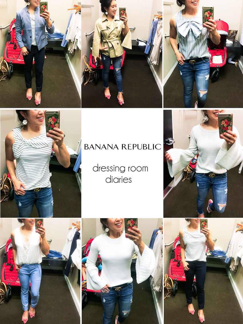 Banana Republic Sale: Dressing Room Diaries by Dallas fashion blogger cute and little | dallas petite fashion blog | banana republic friends & family sale | dressing room diaries