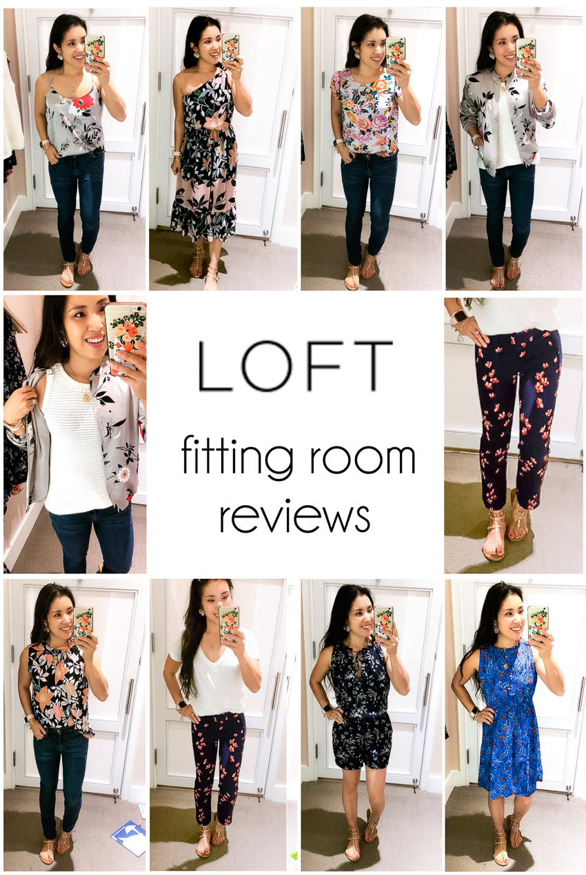 LOFT Sale: Dressing Room Diaries by Dallas fashion blogger cute and little | loft dressing room review
