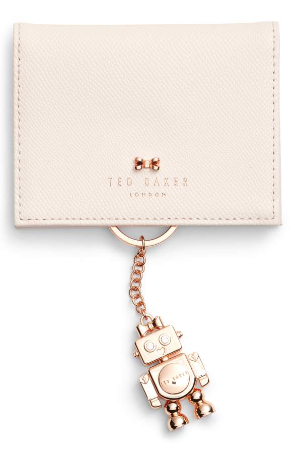 ted baker wallet robot key chain - holiday gift guide for her by Dallas style blogger cute & little