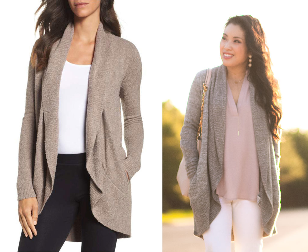 cozychic cardigan - holiday gift guide for her by Dallas style blogger cute & little