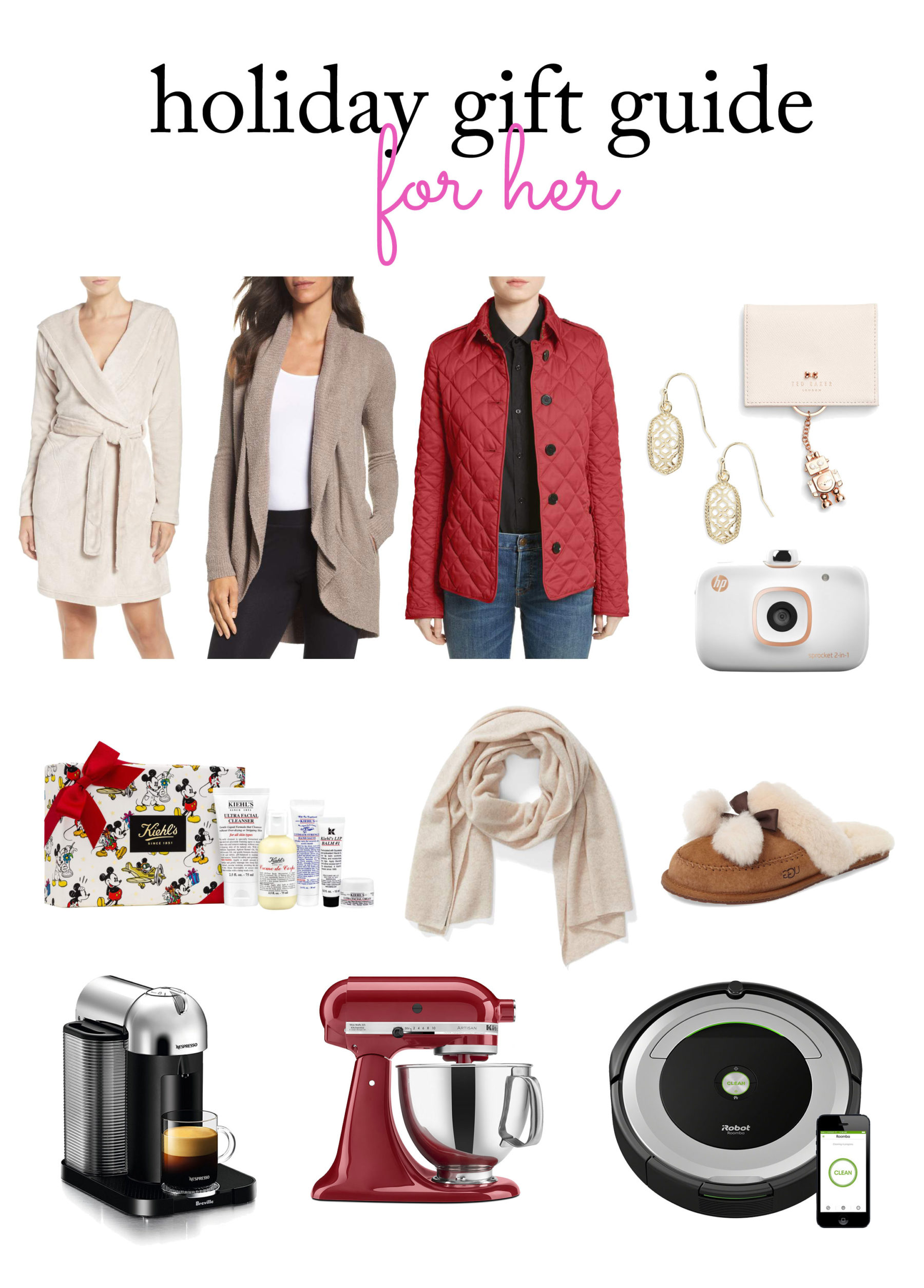 holiday gift guide for her by Dallas style blogger cute & little