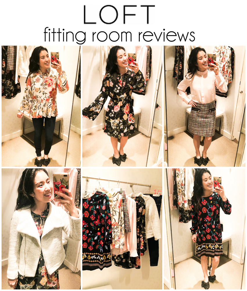 loft january 2018 dressing room review - LOFT SALE - 40% OFF: Dressing Room Review by popular Dallas petite fashion blogger cute & little