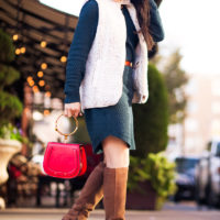 Cozy And Chic In This Season’s Wubby Sherpa Vest