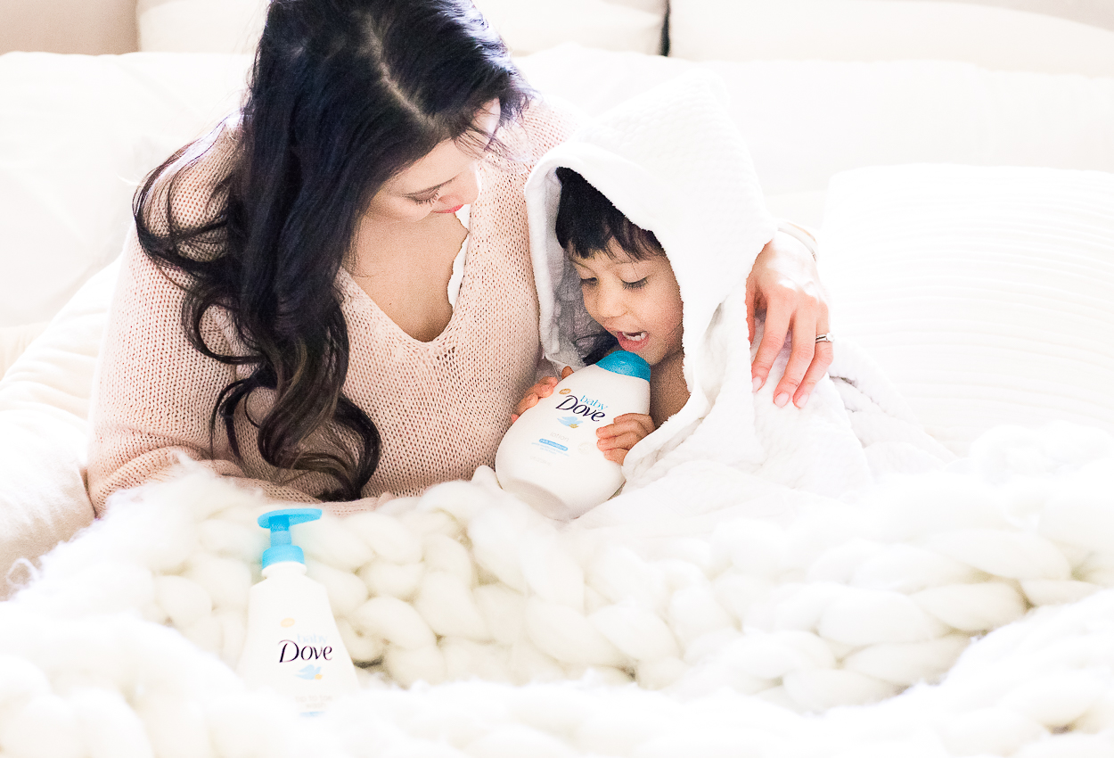cute & little | dallas mom blogger | baby dove review | tips for protecting baby's skin in winter - Essential Winter Baby Skincare Tips by popular Dallas mommy blogger cute & little