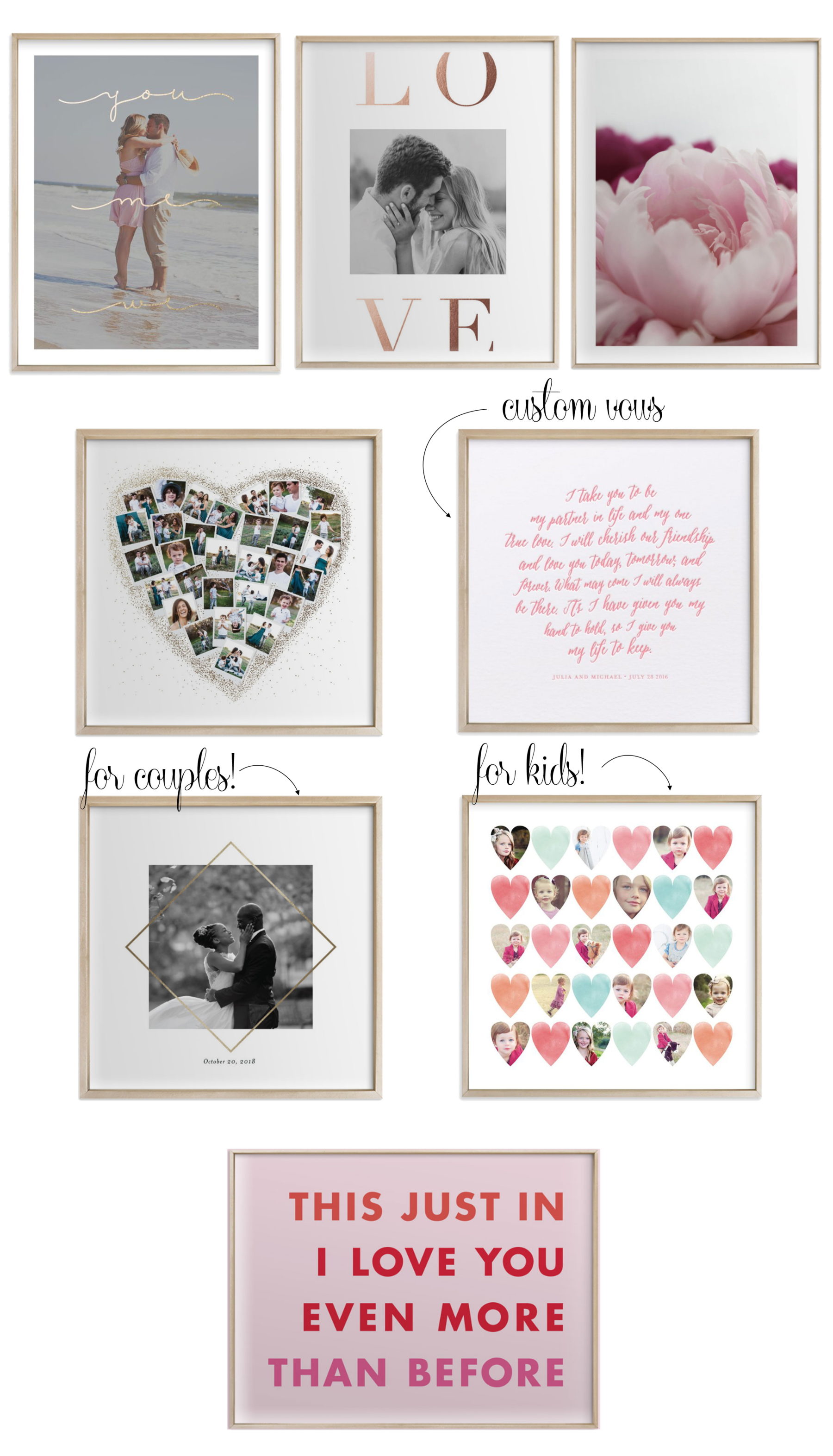 minted valentine's day gift ideas | Valentines Day Gift Ideas With Minted featured by top US life and style blog cute & little