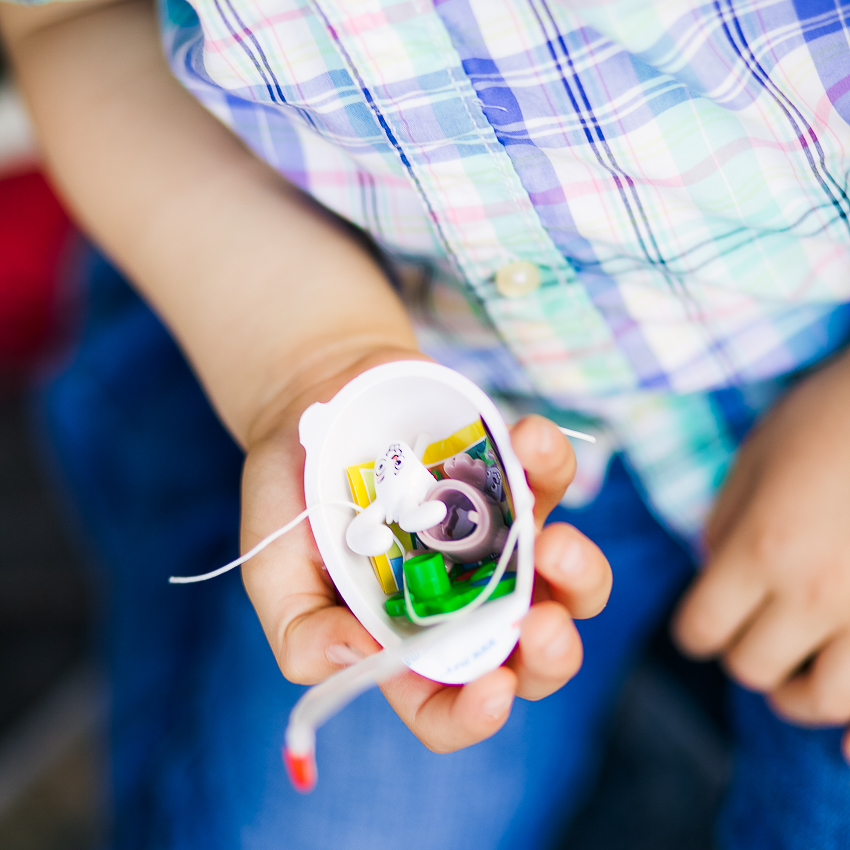 cute & little | dallas lifestyle blog | easter family fun ideas | kinder joy surprise easter toy - Easter Activities With The Little Ones by popular Dallas lifestyle blogger cute & little