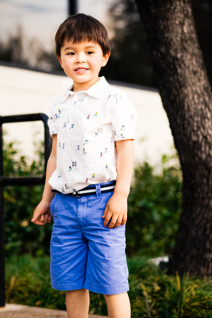 cute & little blog | dallas mom blogger | oshkosh b'gosh spring easter outfit | toddler boy  - Spring Fashion For The Little Ones With OshKosh by popular Dallas fashion blogger cute & little
